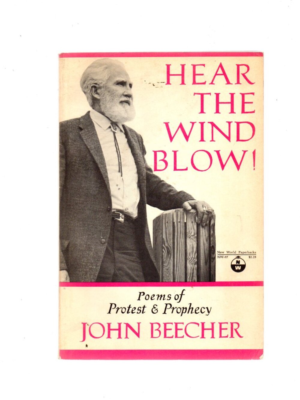Hear The Wind Blow: Poems of Protest & Prophecy - SIGNED by author